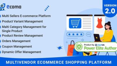 Ecoma v2.0 - Multivendor Ecommerce Shopping Platform [Activated]
