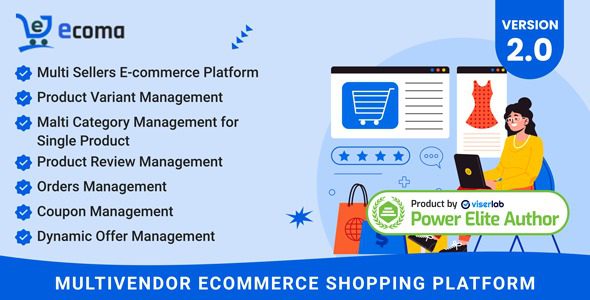 Ecoma v2.0 - Multivendor Ecommerce Shopping Platform [Activated]