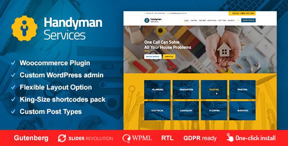Handyman Services源码下载
