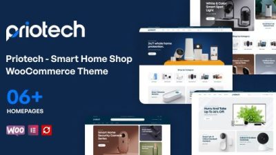 Priotech v1.0.18 - Smart Home Shop WooCommerce Theme