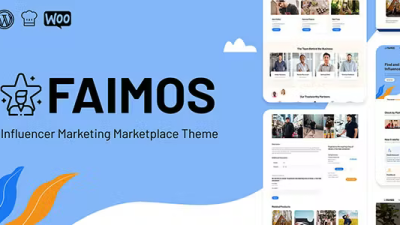 Faimos v1.3 Influencer Marketing Marketplace Theme [NFIX]