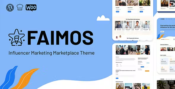 Faimos v1.3 Influencer Marketing Marketplace Theme [NFIX]