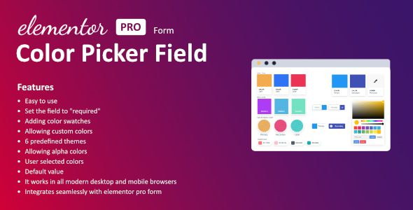 Color Field for Elementor form插件下载