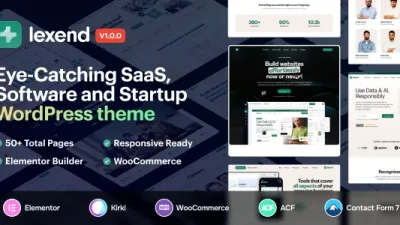 Lexend (v2.2.0) Software, SaaS & Startup WordPress Theme