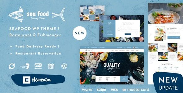 Pesce v1.4 Seafood Restaurant WP