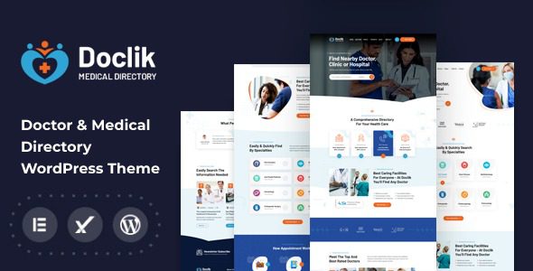 Doclik (v1.0.1) Medical Directory WordPress Theme
