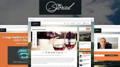 Thrive Storied Theme 主题下载