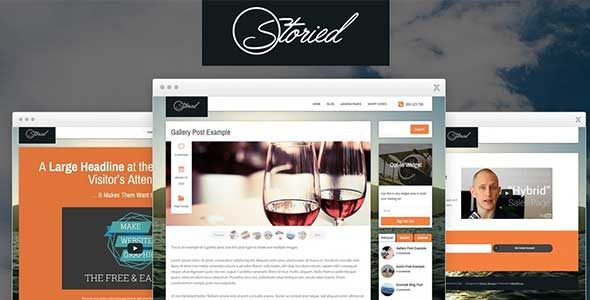 Thrive Storied Theme 主题下载