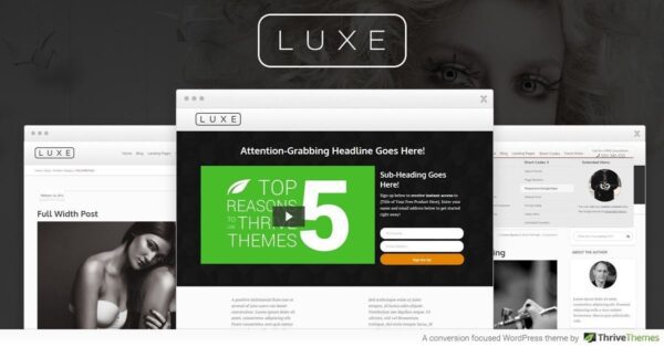 Thrive Luxe Theme主题下载