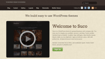 Themify Suco WordPress Theme主题下载