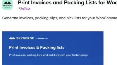 Print Invoices and Packing Lists for WooCommerce插件下载