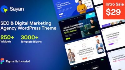 Sayan (v1.1.0) SEO & Digital Marketing Agency WordPress Theme