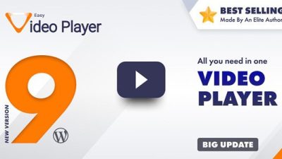 Easy Video Player Wordpress & WooCommerce Plugin插件下载