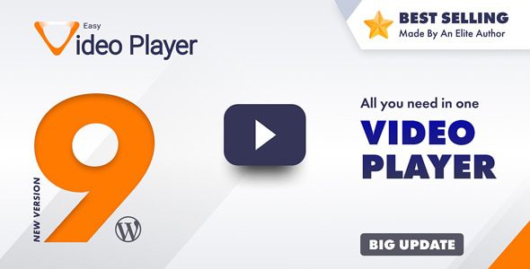 Easy Video Player Wordpress & WooCommerce Plugin插件下载