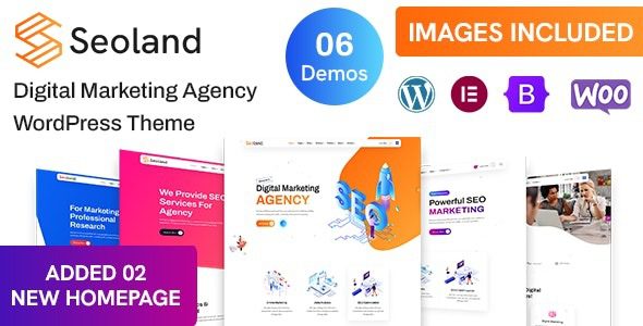 Seoland (v2.7.0) SEO And Digital Marketing Agency WordPress Theme