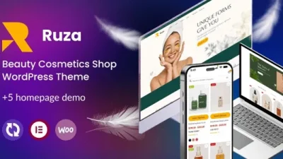 Ruza – Beauty Cosmetics Shop WordPress Theme 1.0.1