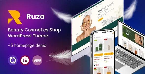 Ruza – Beauty Cosmetics Shop WordPress Theme 1.0.1