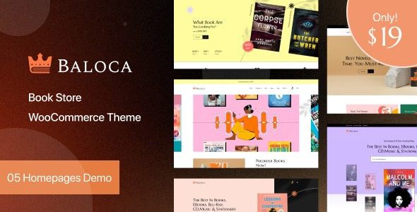 Baloca (v1.4.2) Book Store WooCommerce Theme