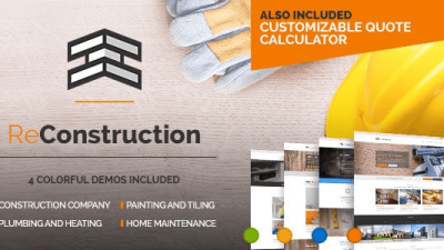 Reconstruction (v1.5.3) Contractor & Building Theme