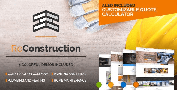 Reconstruction (v1.5.3) Contractor & Building Theme