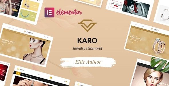 Karo v.2.4.4 Jewelry Diamond WooCommerce WordPress Theme