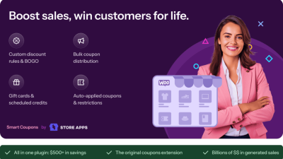 Smart Coupons for WooCommerce插件下载