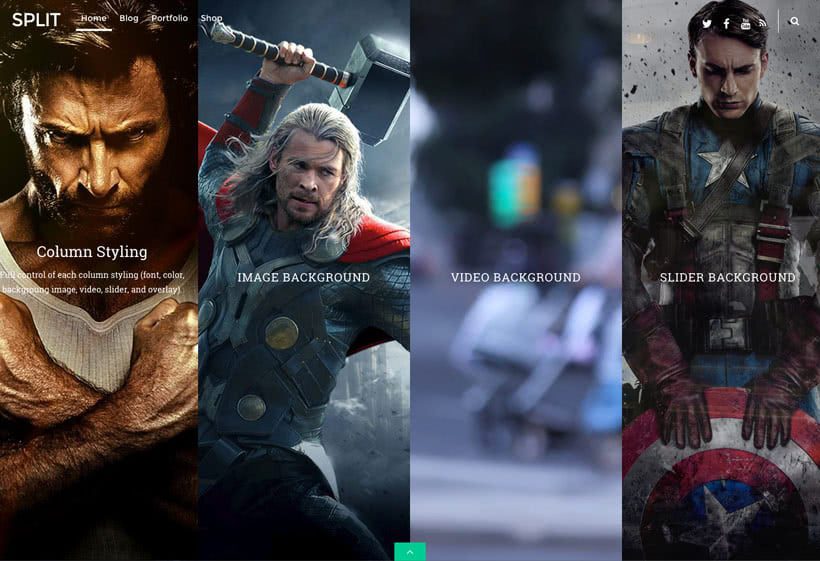 Themify Split WordPress Theme主题下载