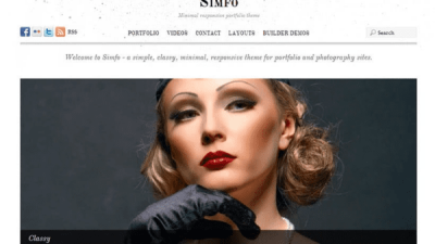 Themify Simfo WordPress Theme主题下载