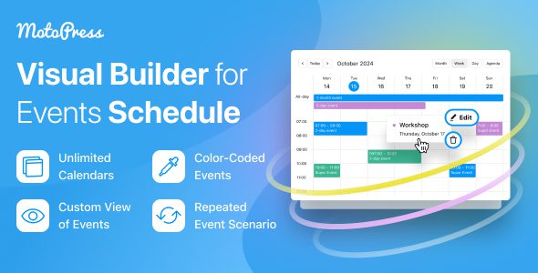 Events Calendar WordPress Plugin by MotoPress主题下载