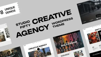 StudioFifty – Creative Agency and Portfolio WordPress Theme 1.0.2