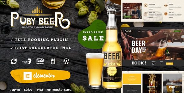 Puby (v1.2) Beer & Brewery WP