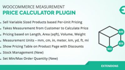 WooCommerce Measurement Price Calculator Plugin, Price Per Unit (v2.1.3)