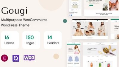Gougi (v1.0.5) Multipurpose eCommerce WordPress Theme