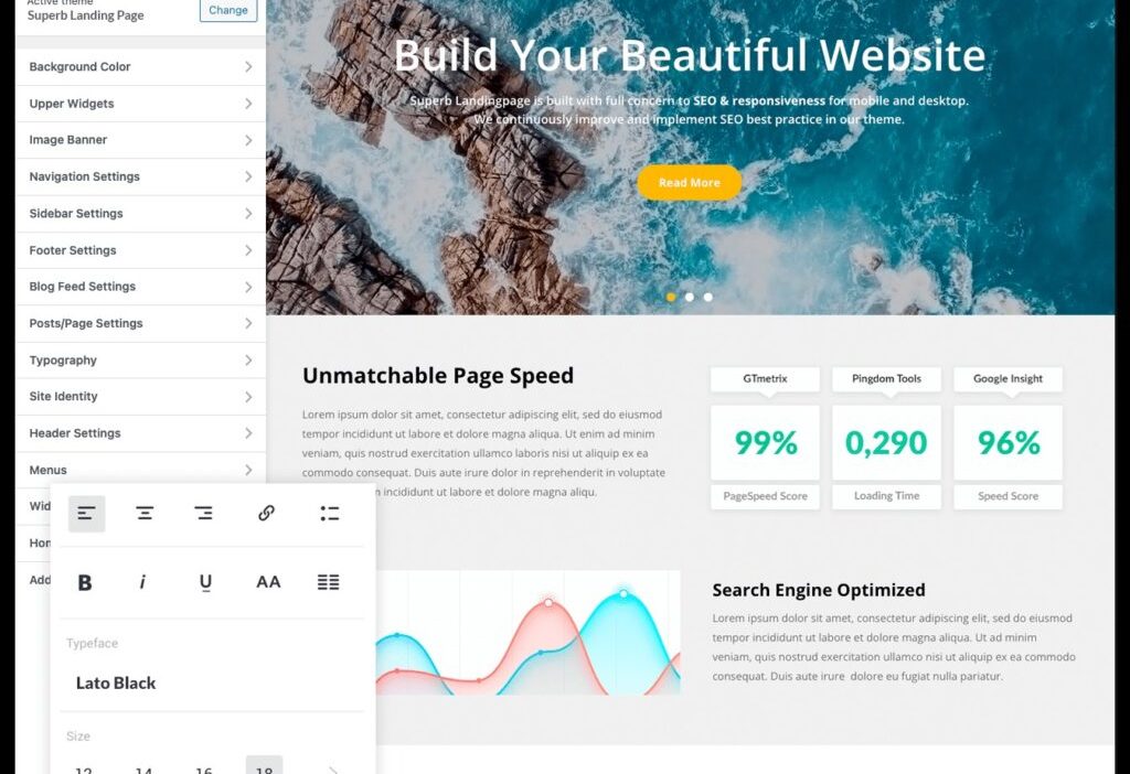 Superb Landingpage 主题下载