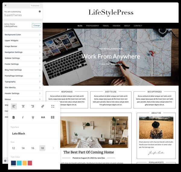 Lifestylepress主题下载