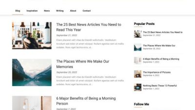 Feather Magazine主题下载