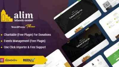 Alim v1.4.2 Islamic Institute & Mosque WordPress Theme + RTL