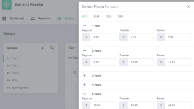 Domains Reseller For WHMCS v2.3.0