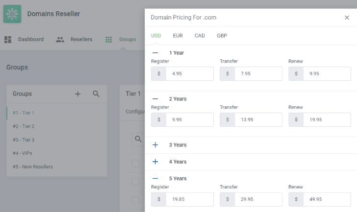 Domains Reseller For WHMCS v2.3.0