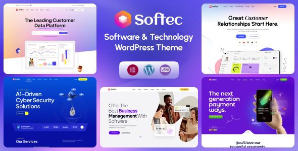 Softec v1.1.8 Software & Technology WordPress Theme