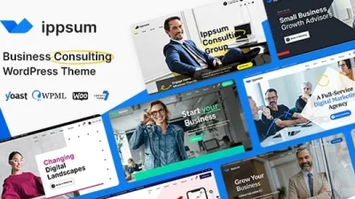 Ippsum (v1.2.0) Business Consulting WordPress Theme