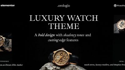 Orologio (v1.0) Luxury Watch Store WordPress Theme