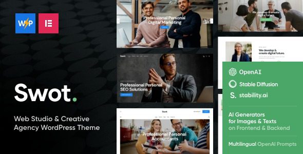 Swot v1.3.0 Digital Agency Business & Corporate WordPress Theme