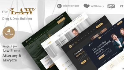 The Law - Lawyer Theme + RTL v4.9.15