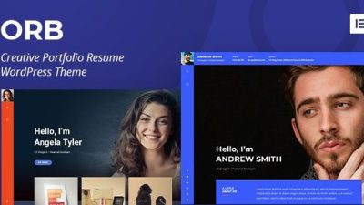 ORB (v1.3) Creative Portfolio WordPress Theme