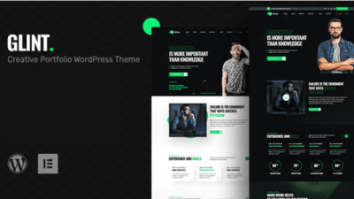 Glint v5.3.0 Personal Portfolio Theme