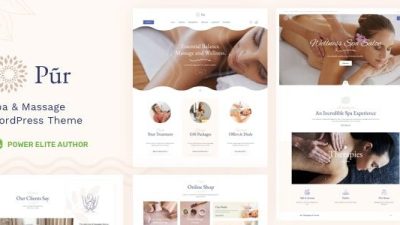 Pur v24.0 Wellness & Spa WordPress Theme [Activated]