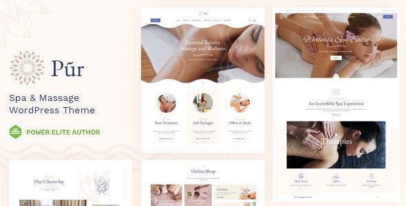 Pur v24.0 Wellness & Spa WordPress Theme [Activated]