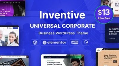 Inventive (v1.3) Multi-Purpose Business WordPress Theme