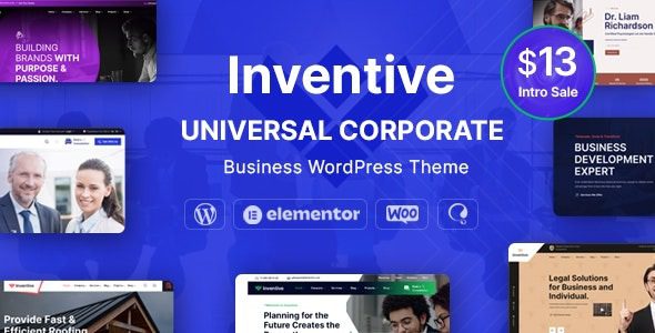 Inventive (v1.3) Multi-Purpose Business WordPress Theme